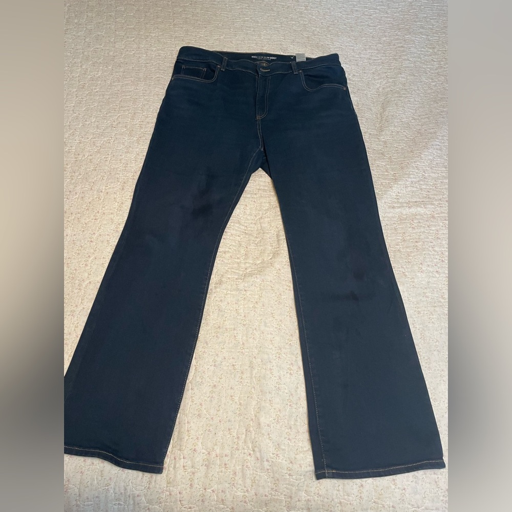 Chicos size 16 high rise slim boot denim jean